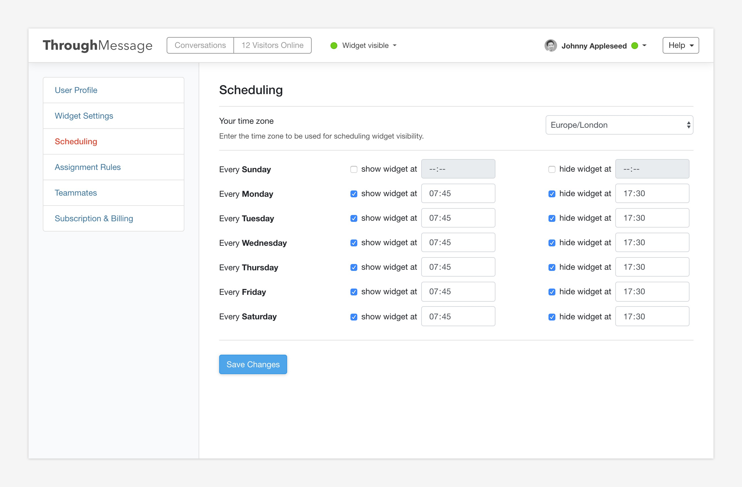 ThroughMessage gallery image