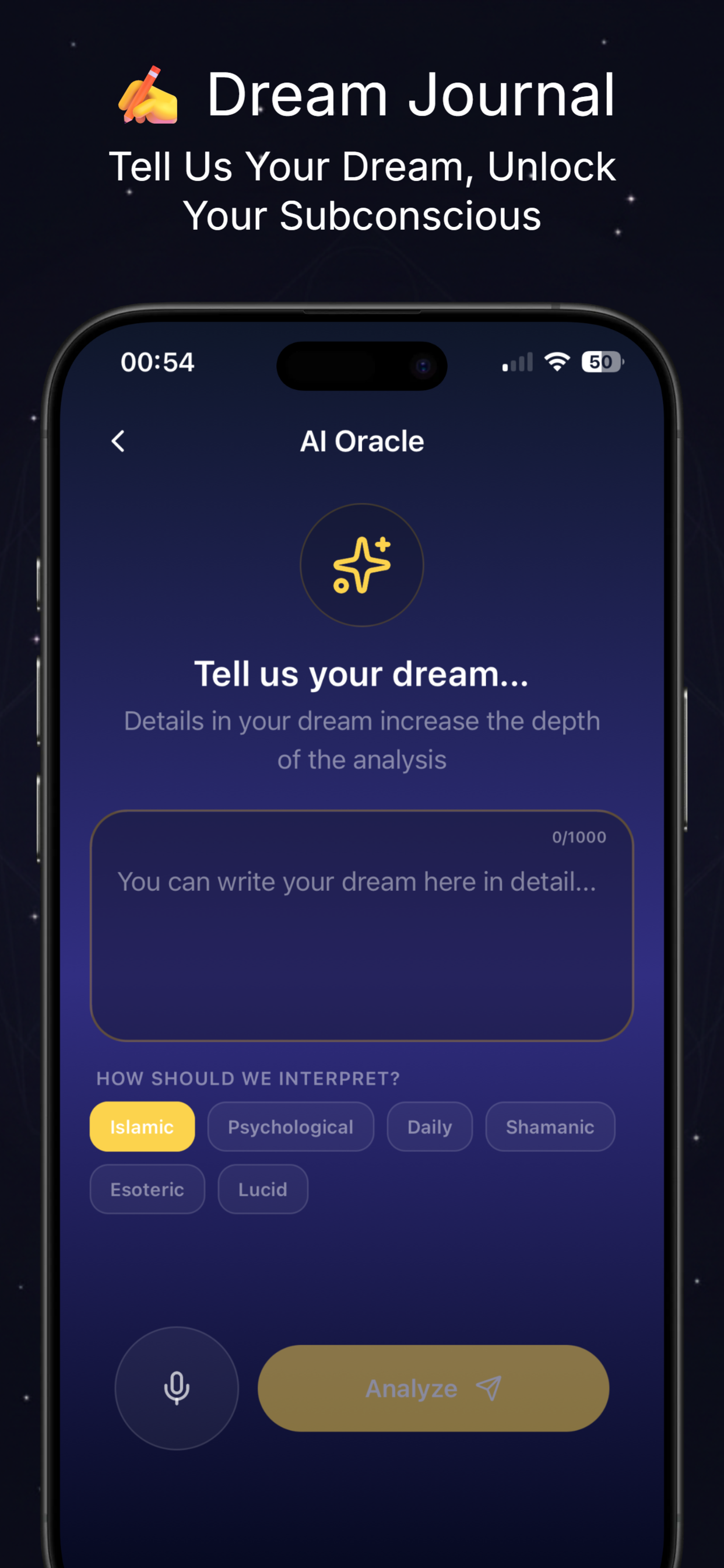 Lucid AI: Dream Journal& Sleep&Fortune - Screenshot 5 showing product features and functionality