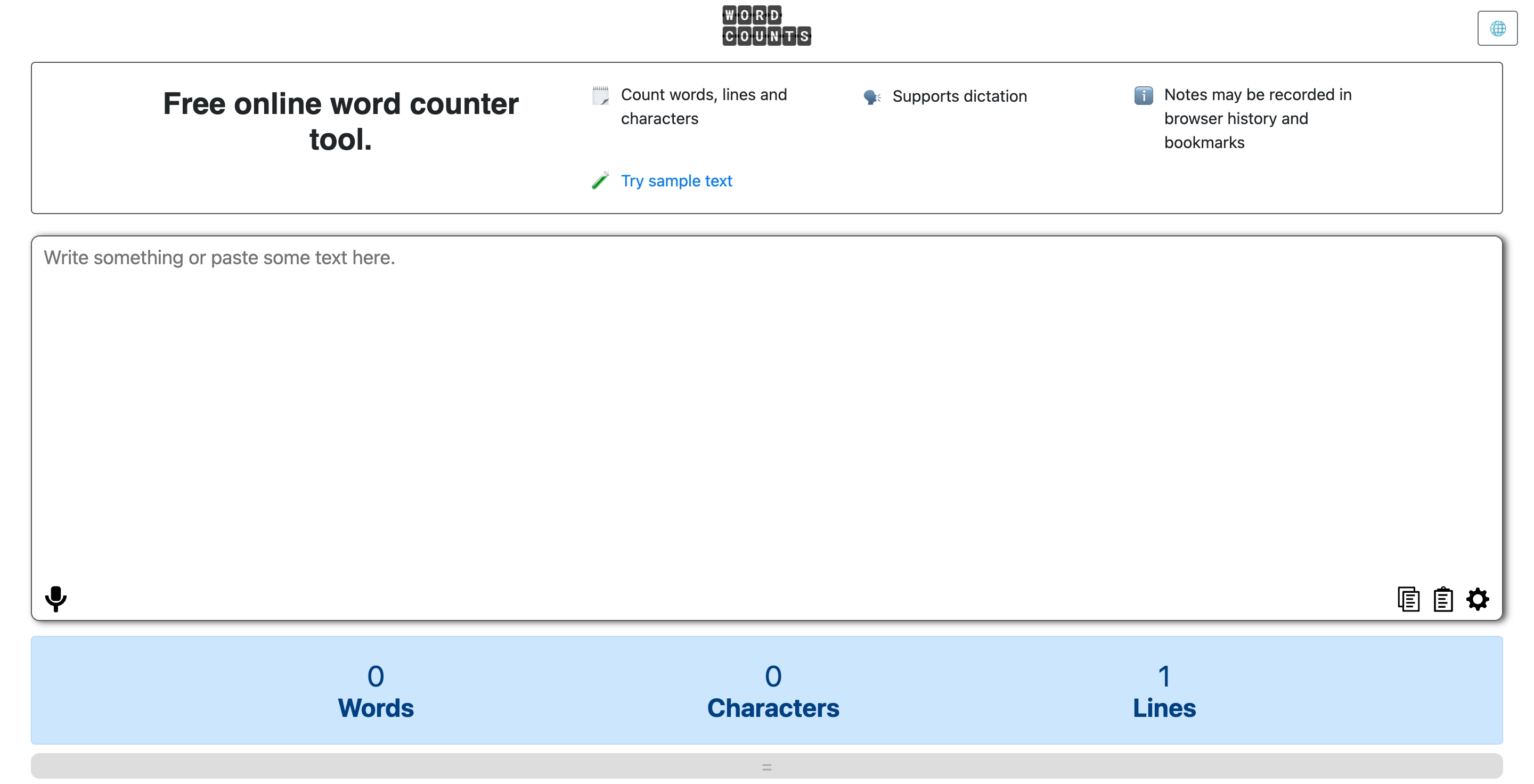 Word Counts gallery image