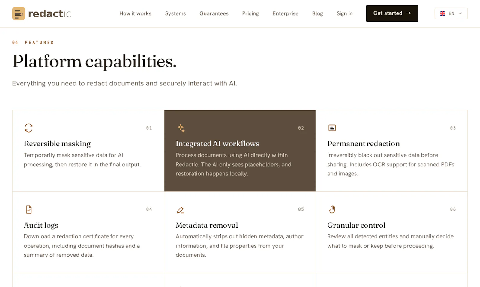Redactic screenshot 3