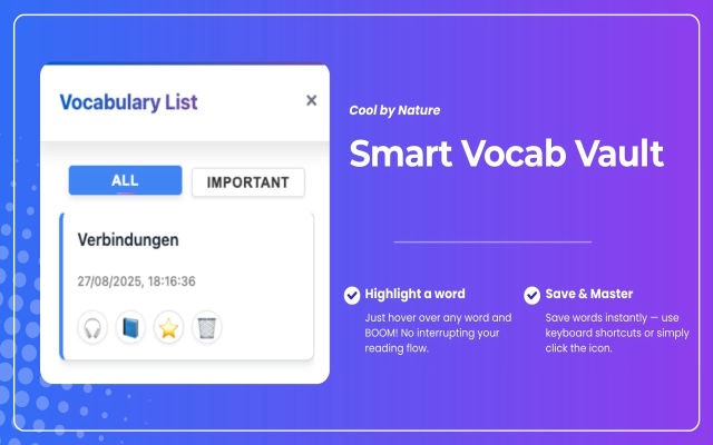 VocabNest - Screenshot 4 showing product features and functionality