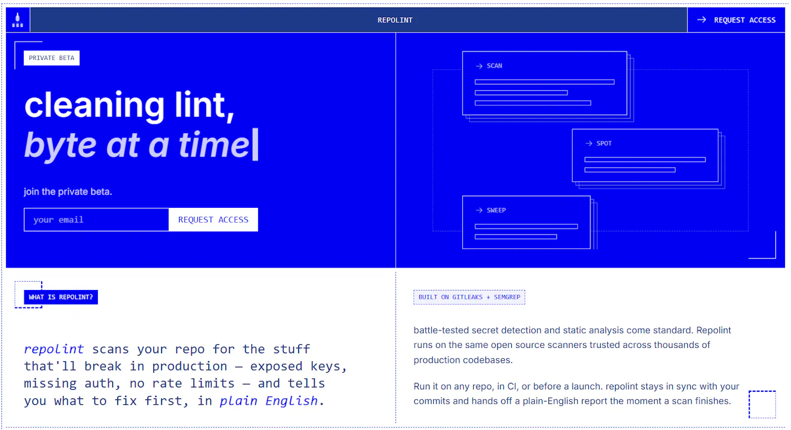 repolint screenshot 1