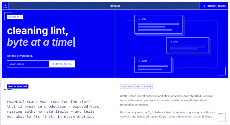 repolint screenshot 1
