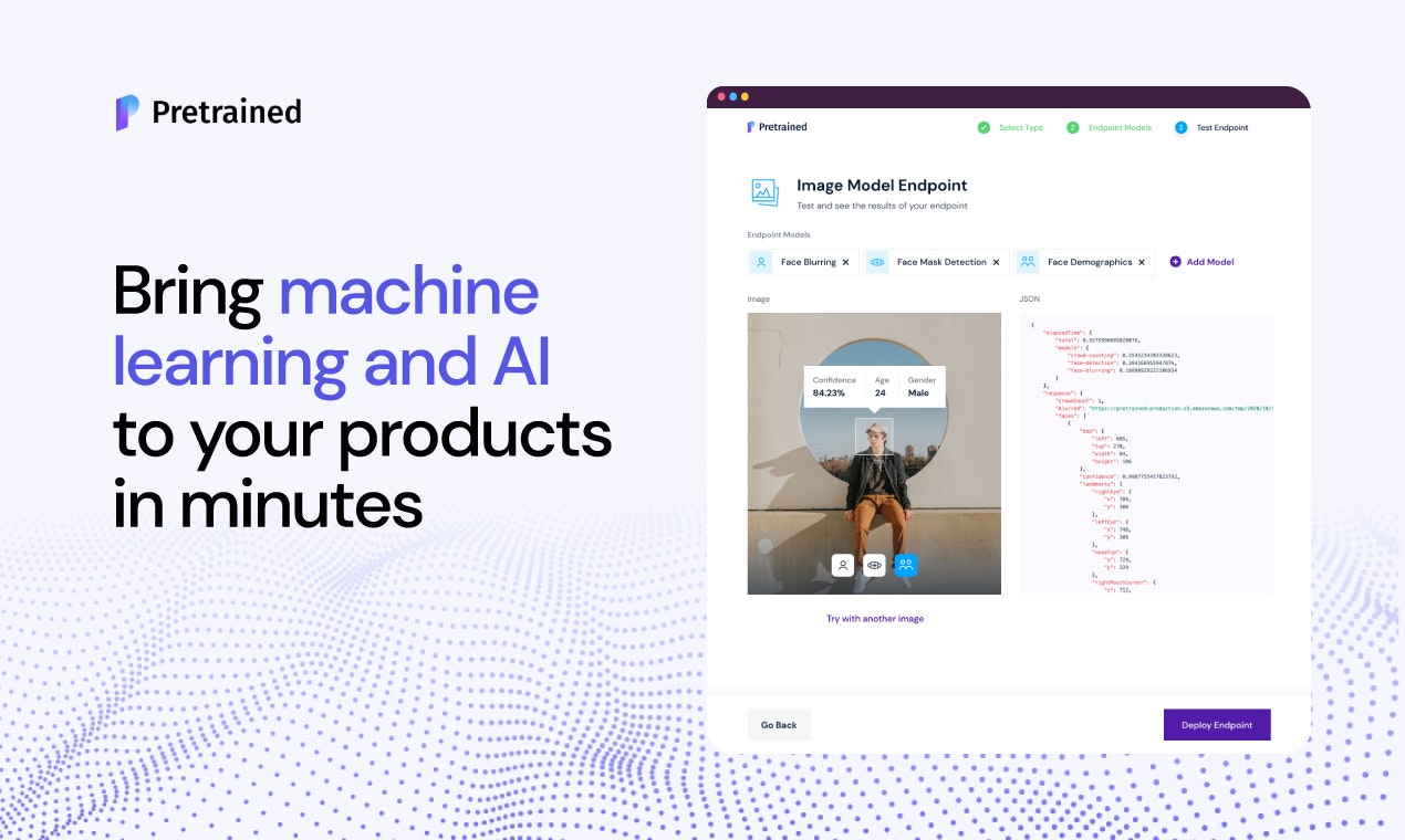 Pretrained AI - Integrate Pretrained Machine Learning Models In Minutes ...