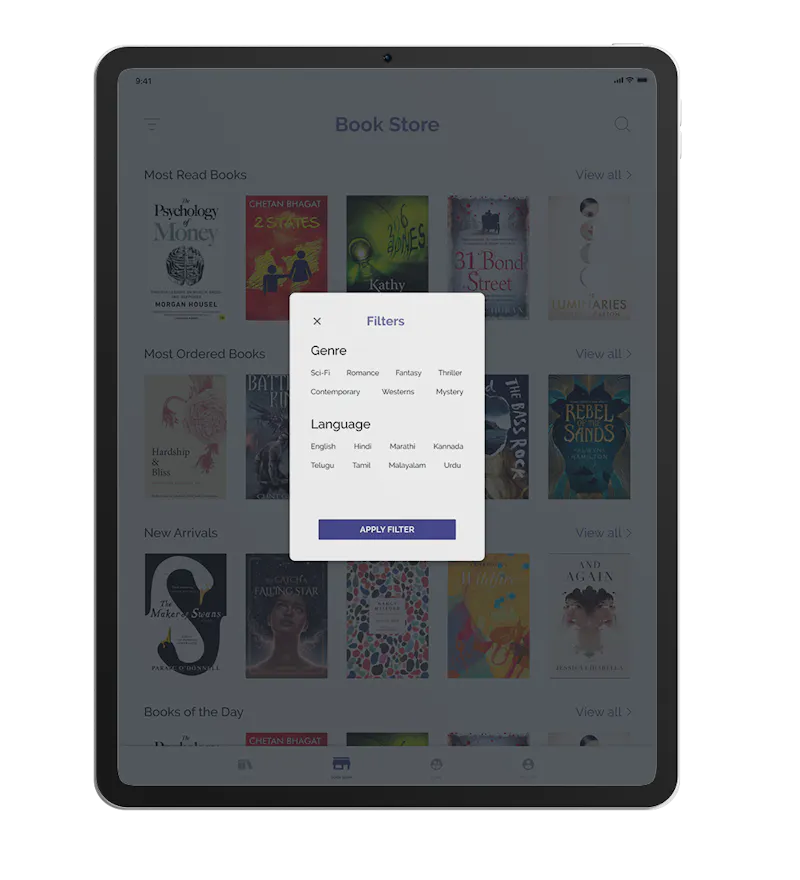 BookR screenshot 1