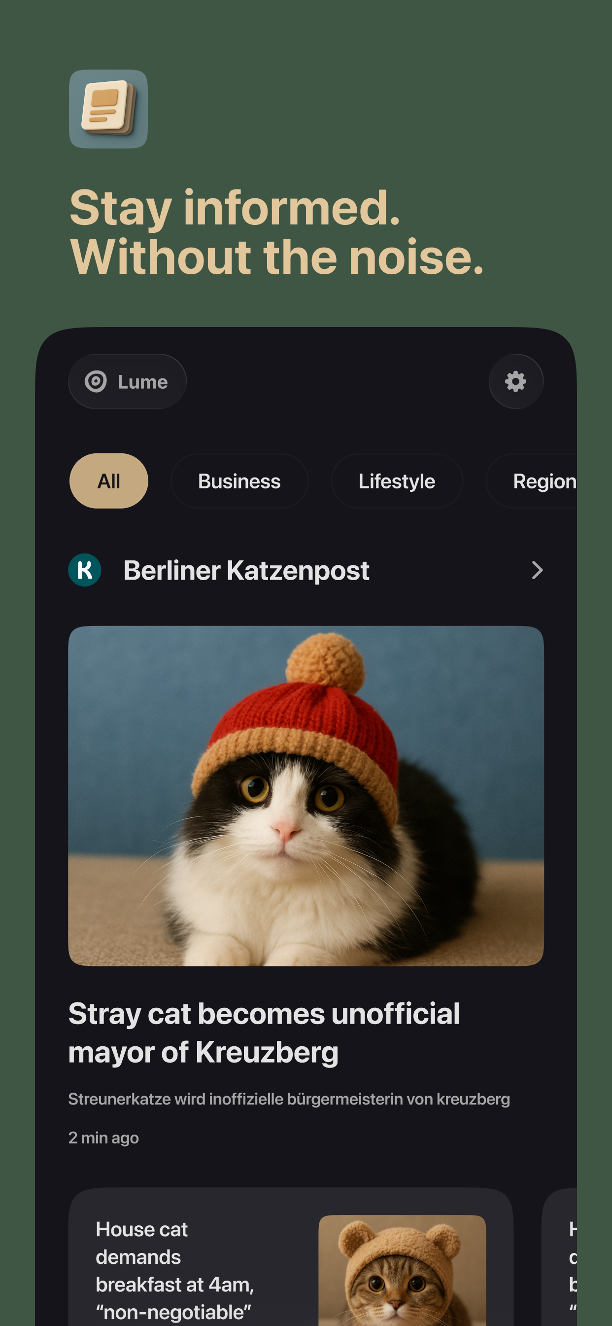Lume by Frido - Main product screenshot demonstrating key features and user interface