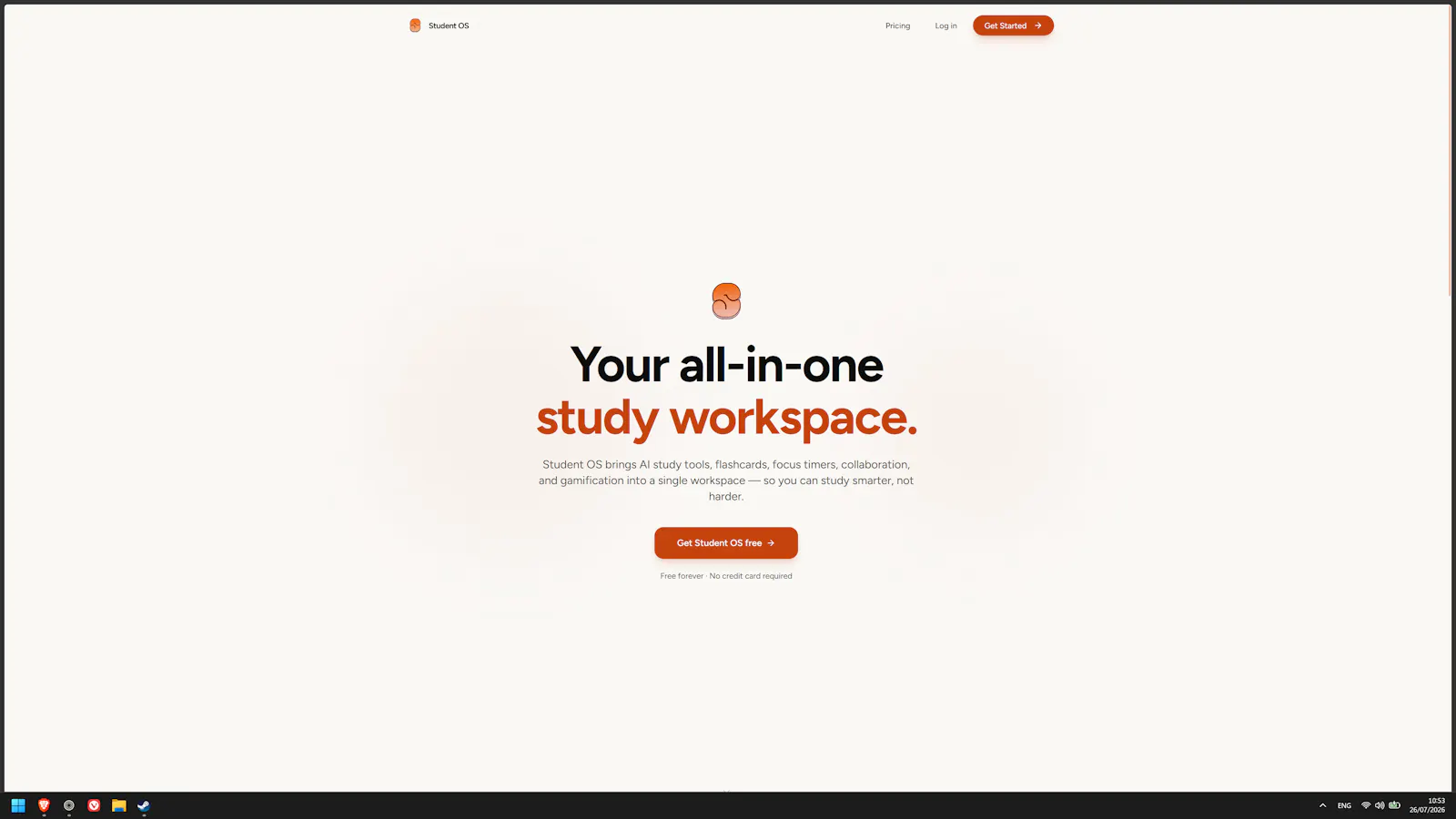 Student OS (beta) screenshot 1
