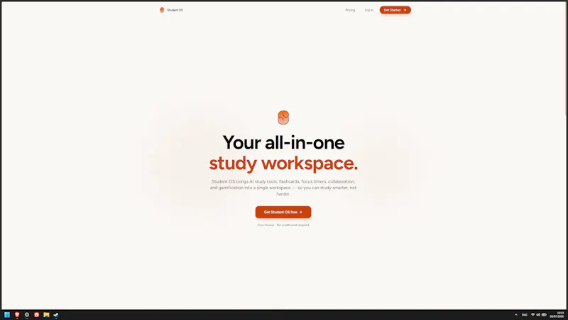Student OS (beta) screenshot 1