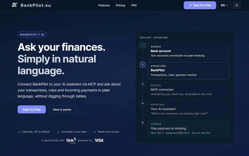 BankPilot screenshot 1