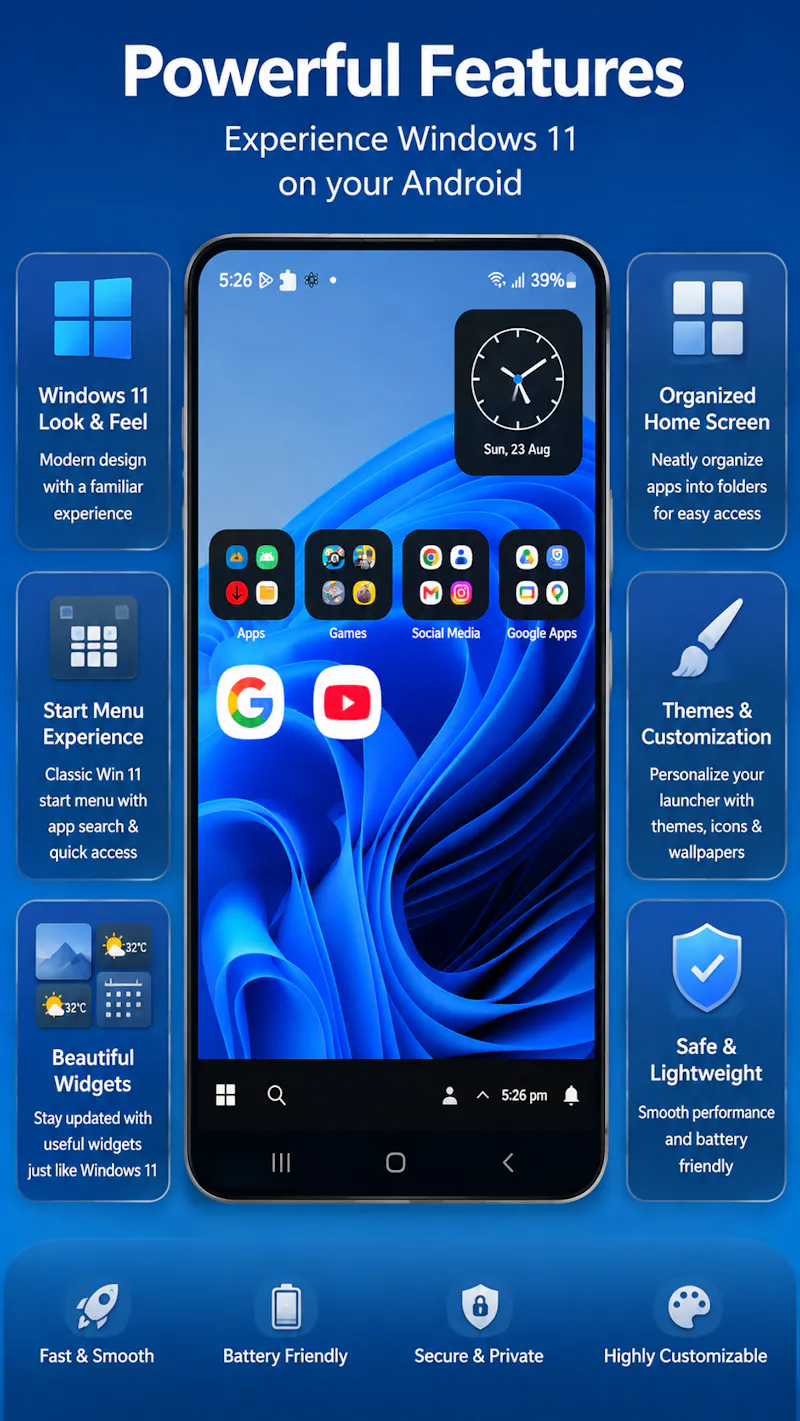 Winos Launcher screenshot 3