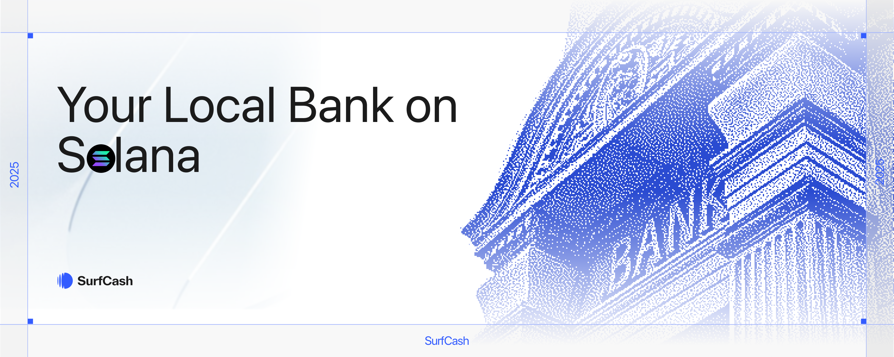 SurfCash - Product Hunt launch logo and brand identity