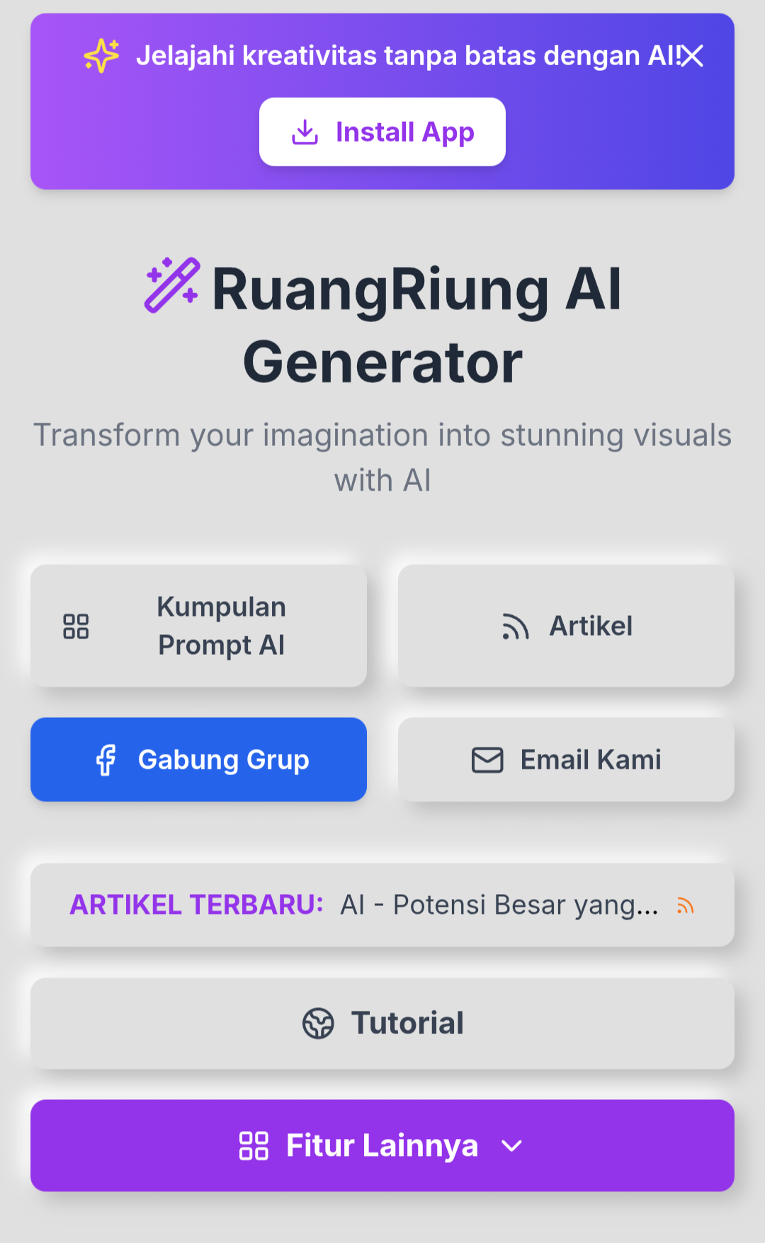 Generatore di AI Roomriung - Trasforma la tua immaginazione in immagini sbalorditive con AI media 2