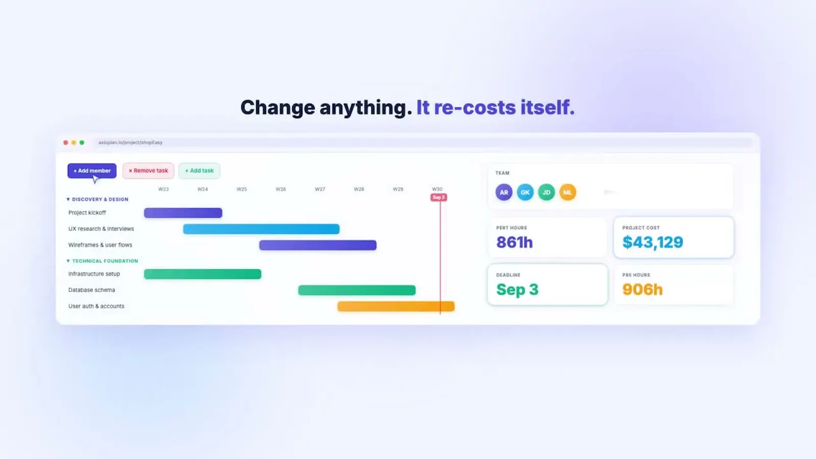 AxioPlan screenshot 1 (video preview)