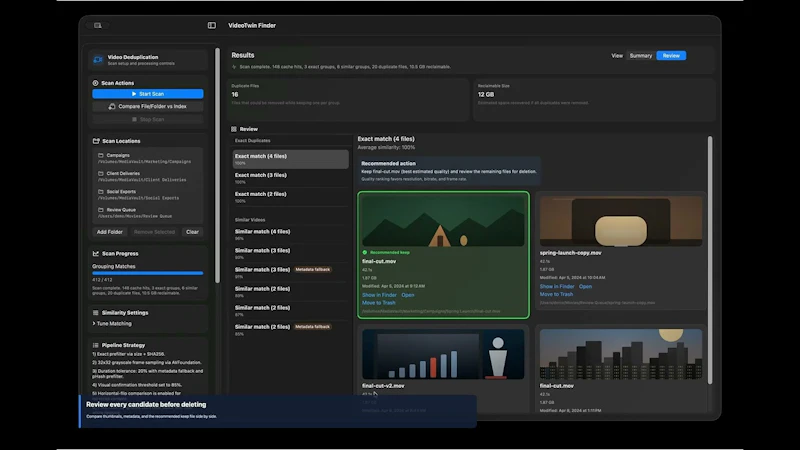 VideoTwin Finder screenshot 1 (video preview)