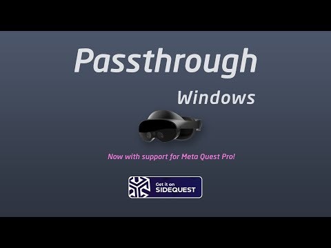 Passthrough Windows gallery image