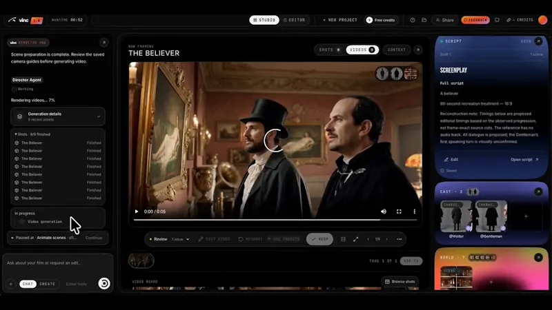 VINC screenshot 1 (video preview)