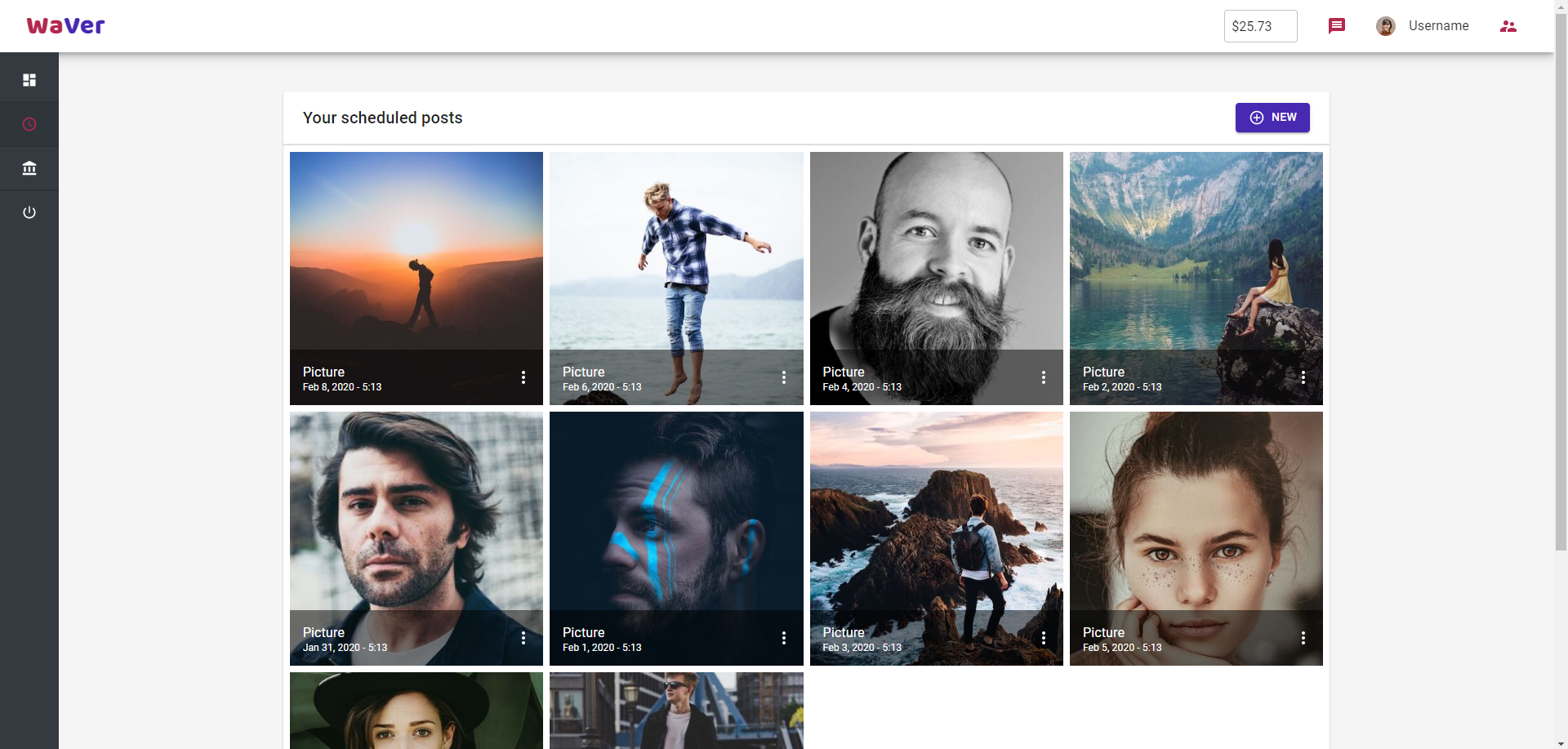 react-saas-template gallery image