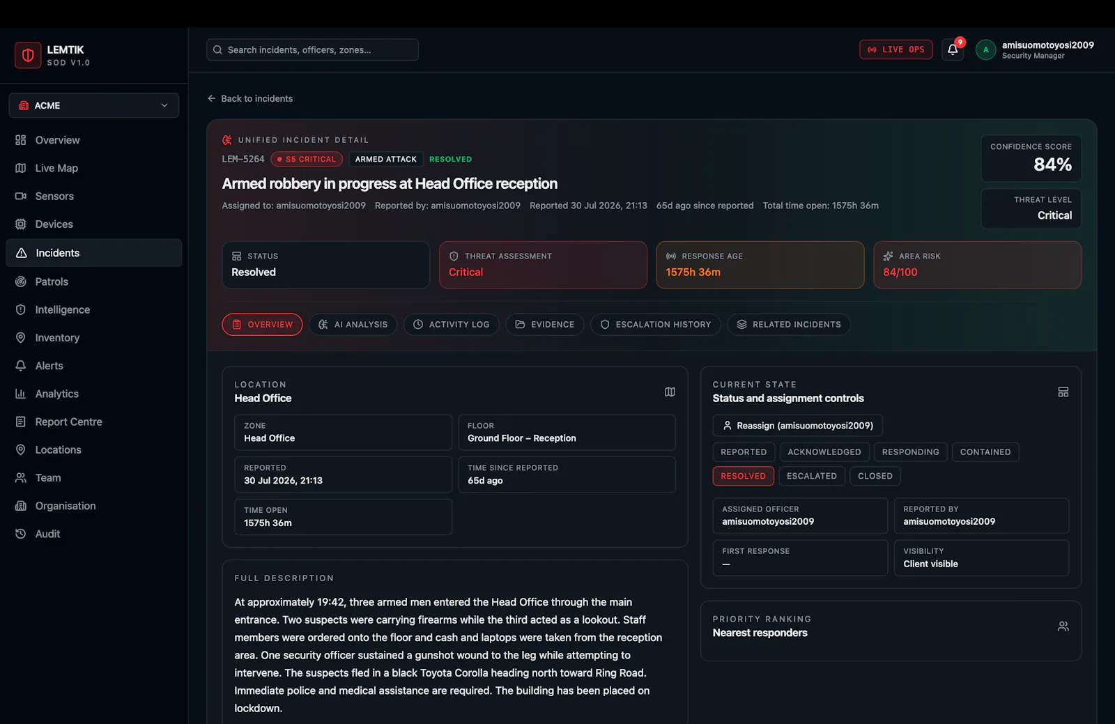 Lemtik Security screenshot 4