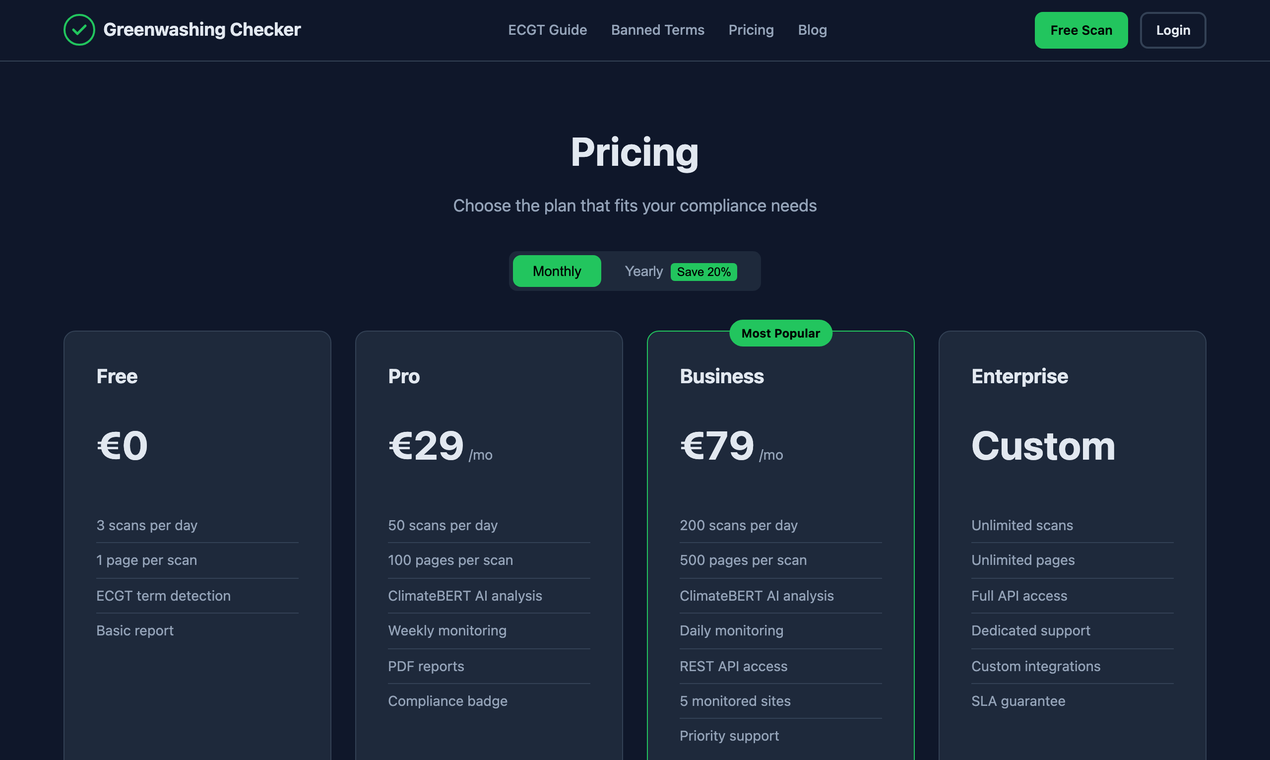 GreenClaims Scanner gallery image