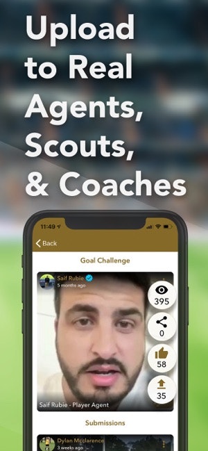 GoldCleats Soccer App gallery image