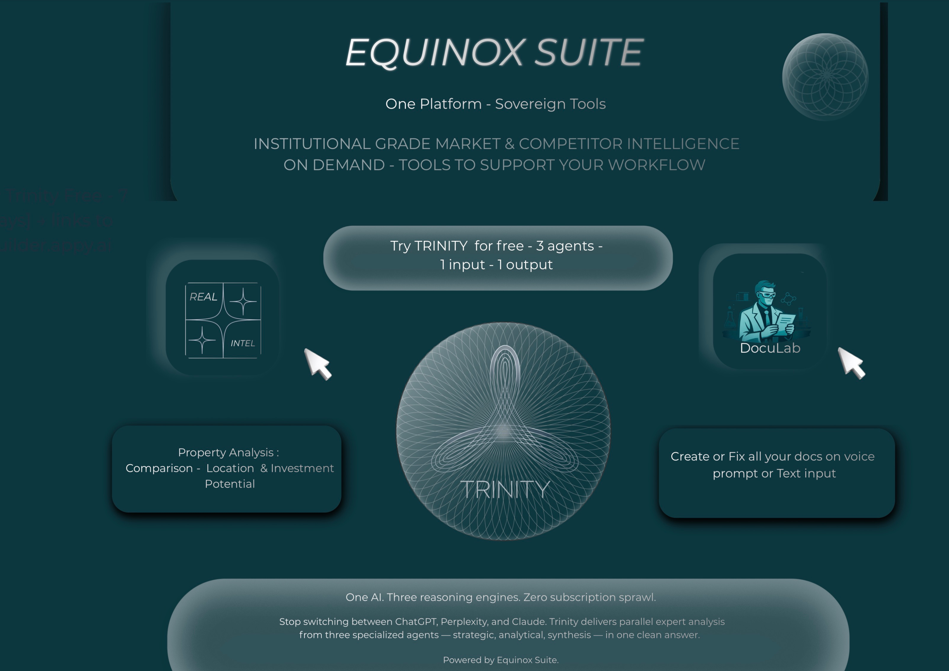 Trinity - Screenshot 3 showing product features and functionality