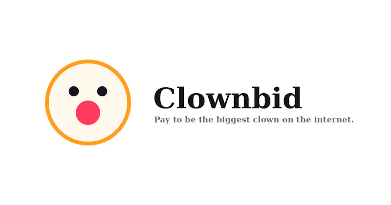 Clownbid screenshot 1