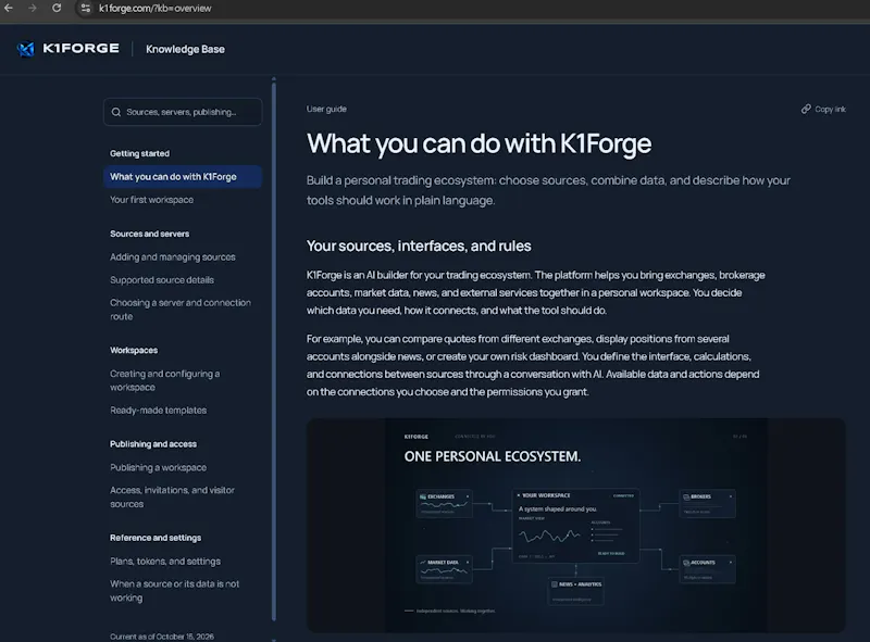 K1FORGE screenshot 4