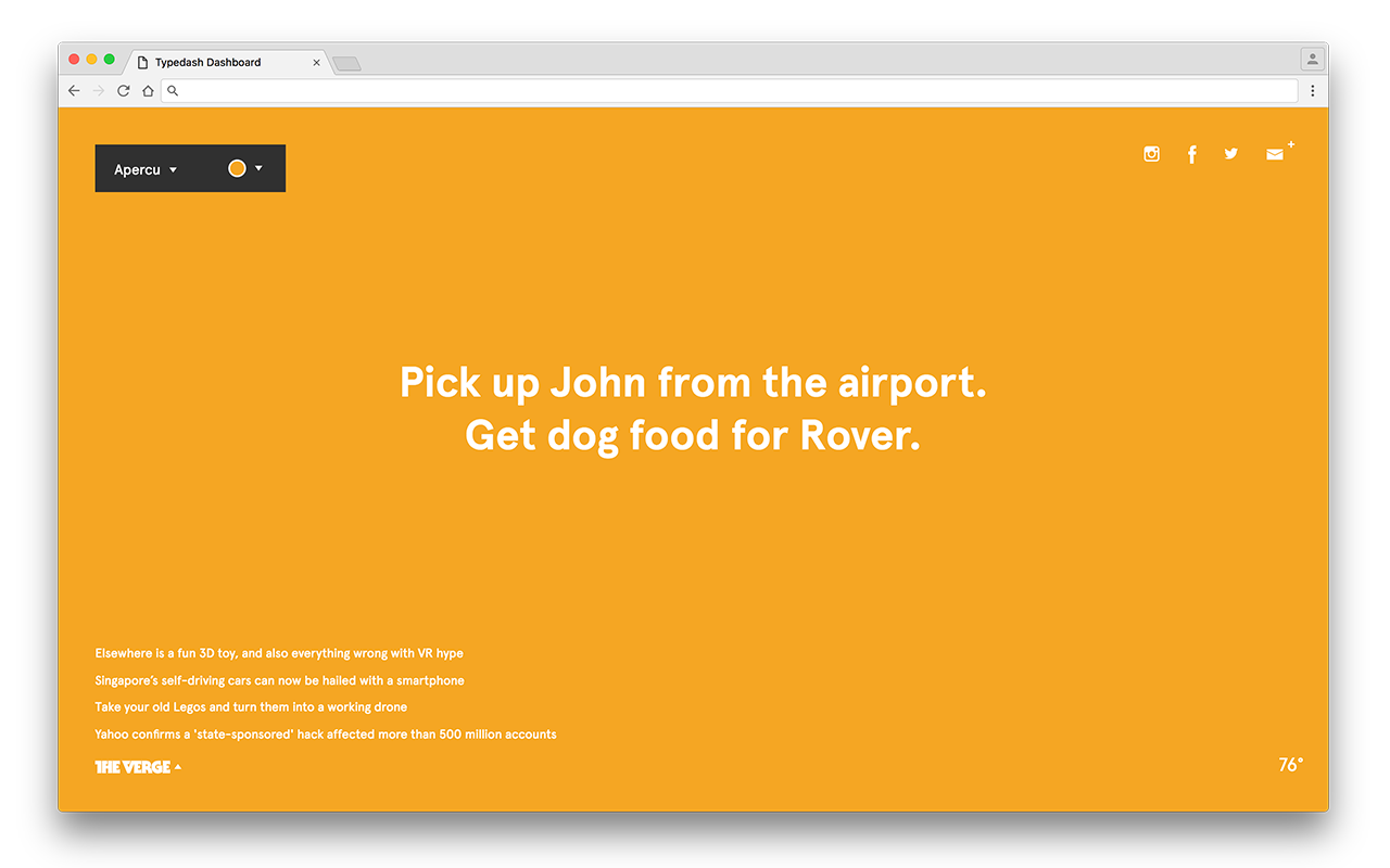 Typedash gallery image