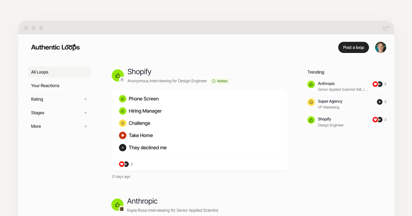 Authentic Loops screenshot 2