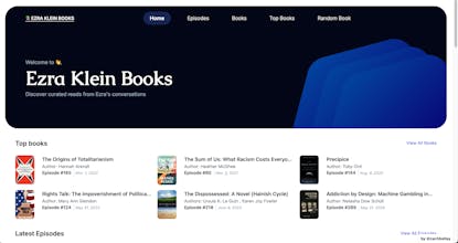 Ezra Klein Books gallery image