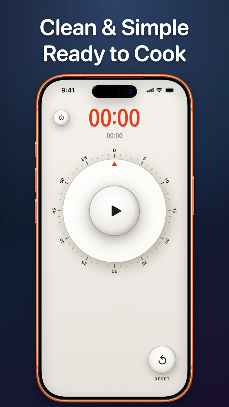 Cooking Timer & Recipe Clock screenshot 1