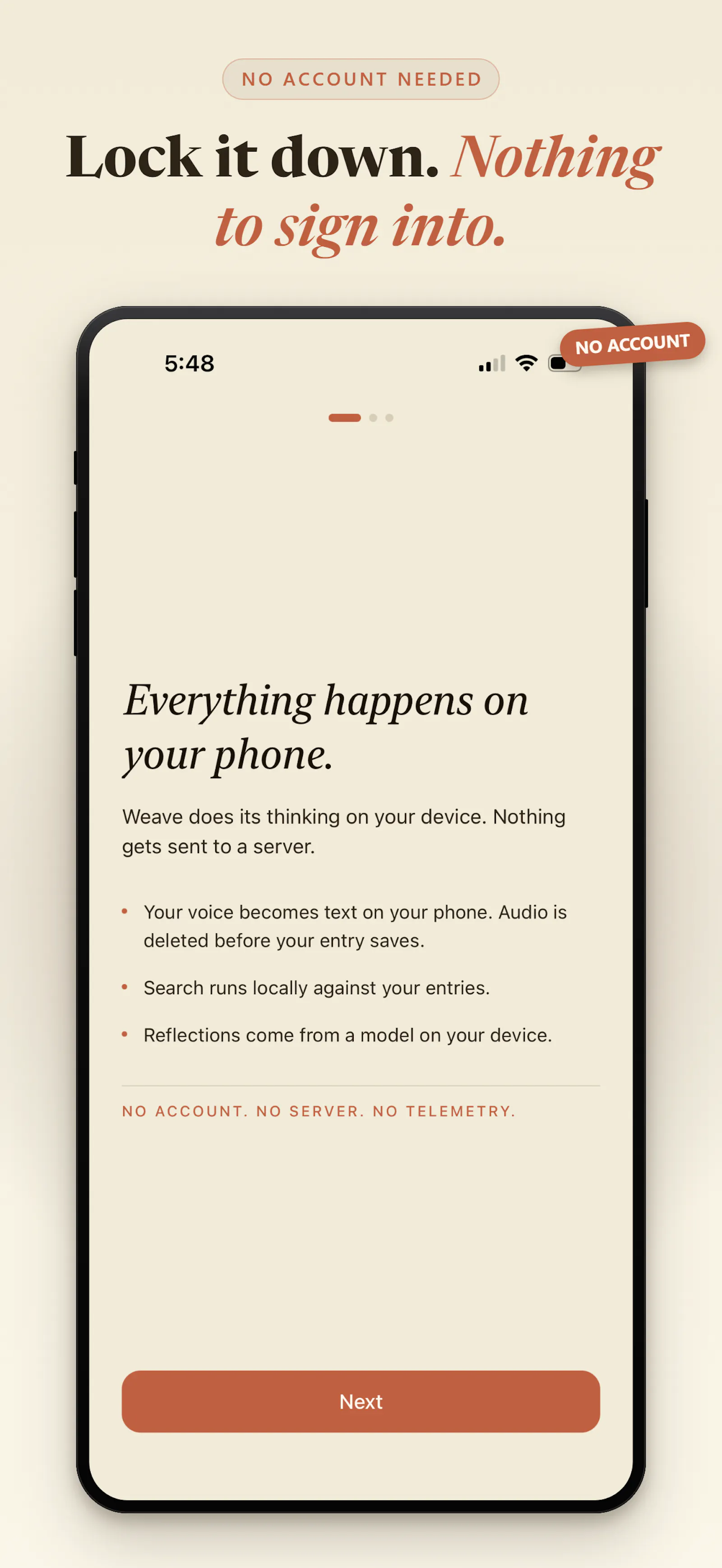 Weave screenshot 5
