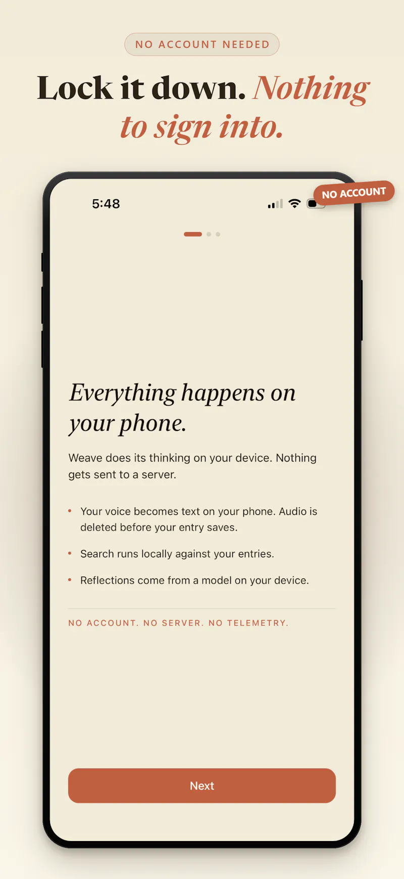 Weave screenshot 5