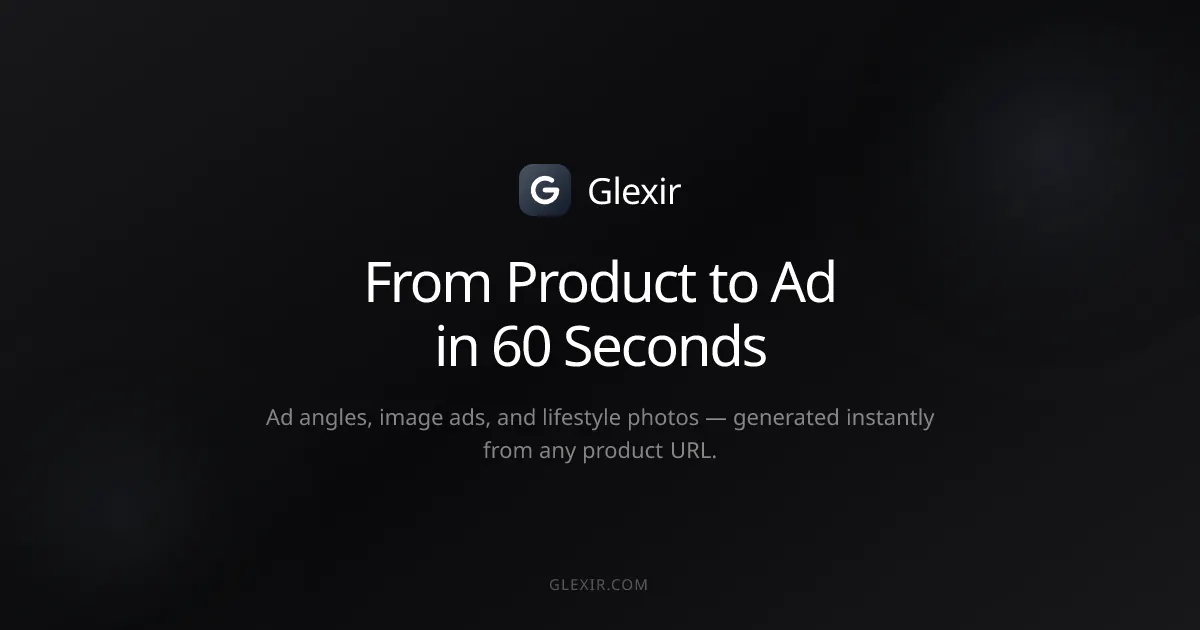 Glexir 제품 배너