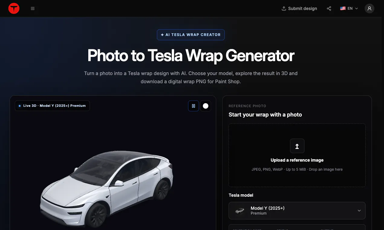 Tesla Wrap Pro gallery image