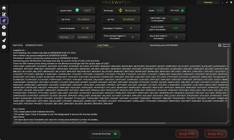 PriceWatch screenshot 2