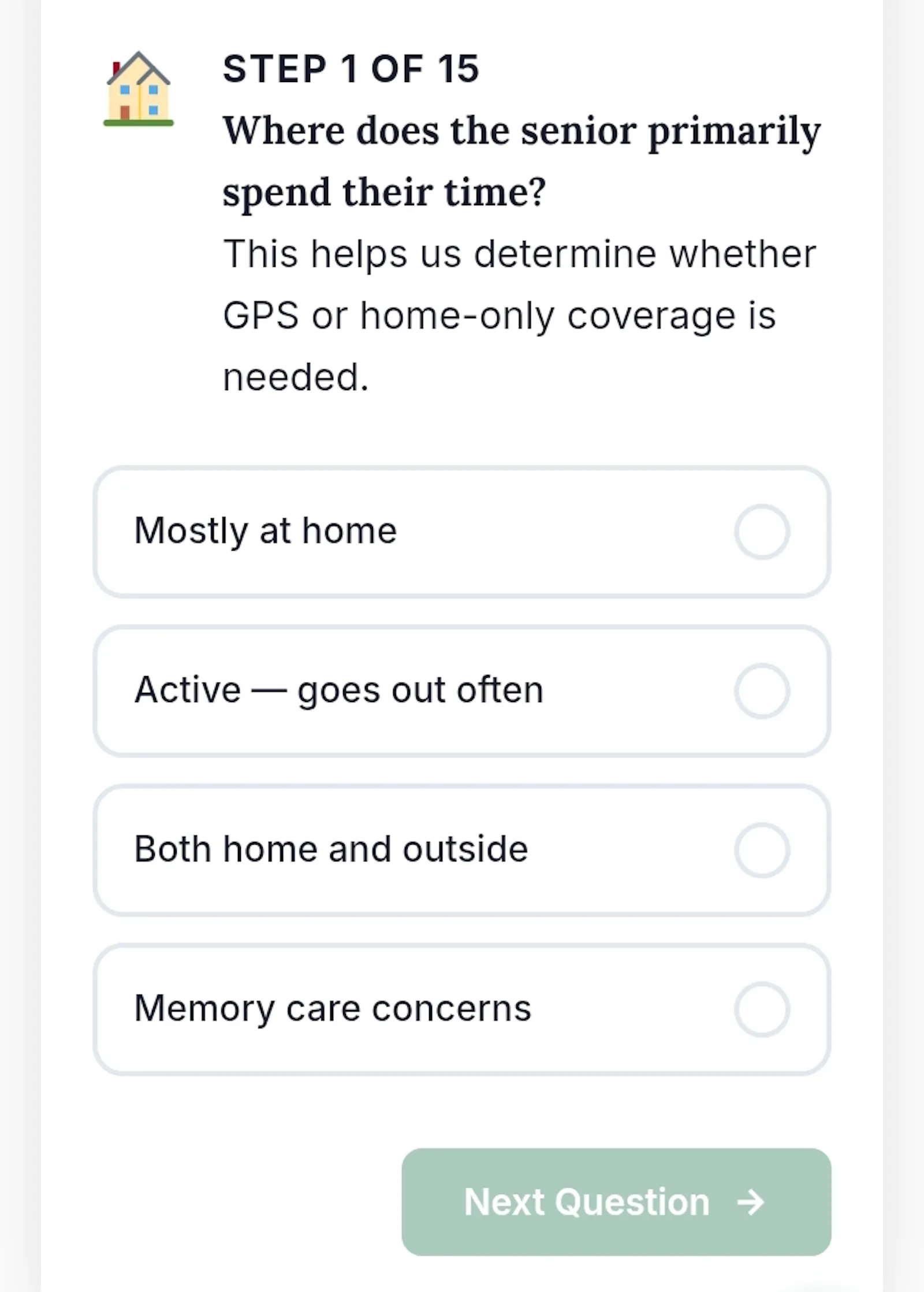 Medical Alert System Comparison Tool screenshot 1