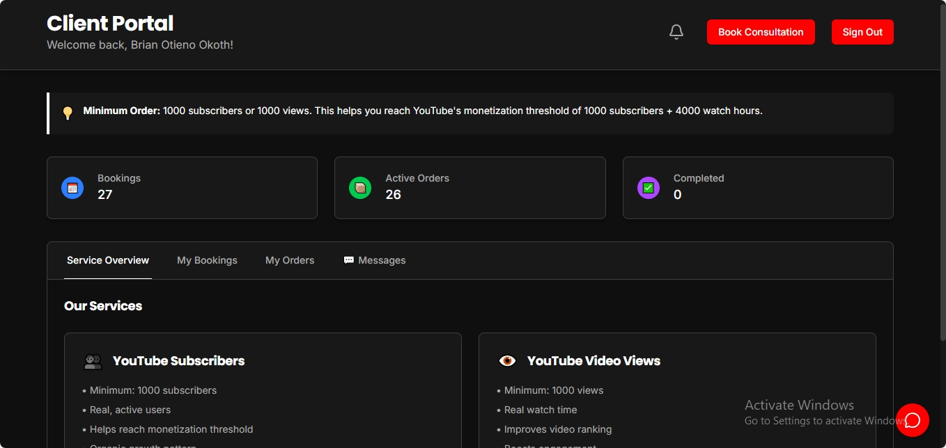 YTSubscribe - Screenshot 5 showing product features and functionality