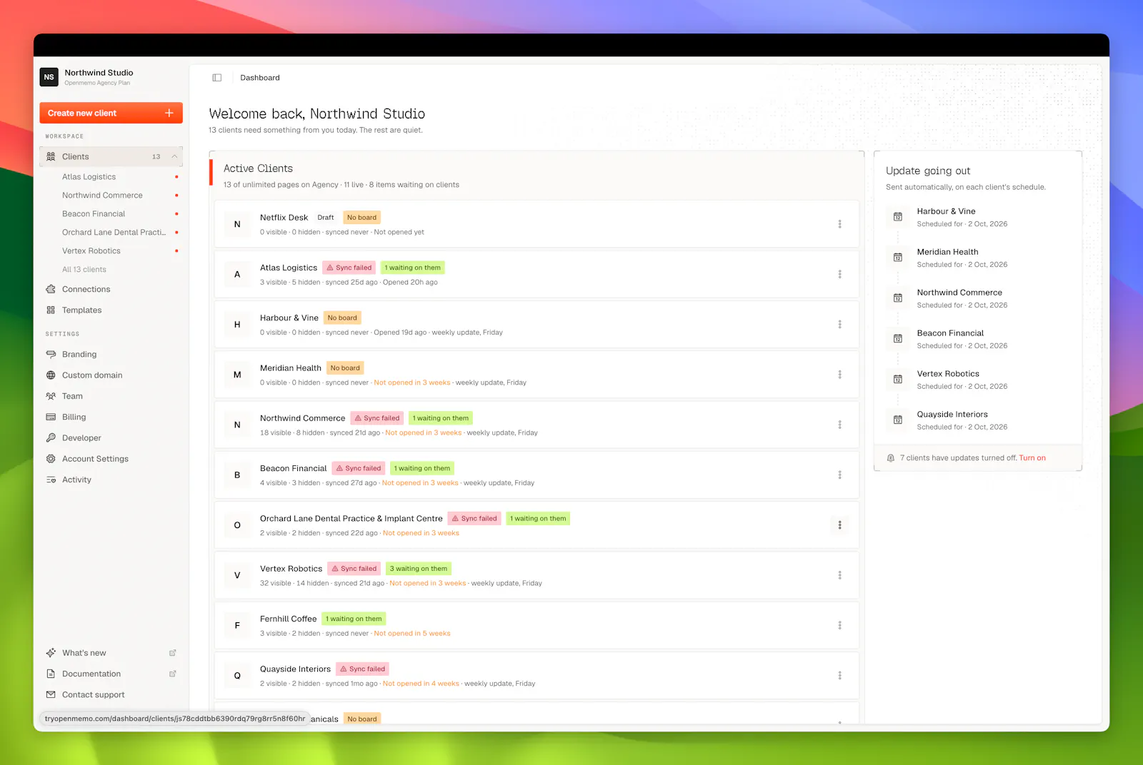 Openmemo screenshot 2