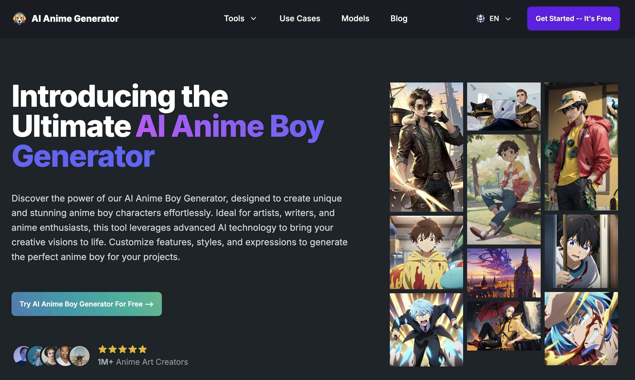 AI Anime Generator gallery image
