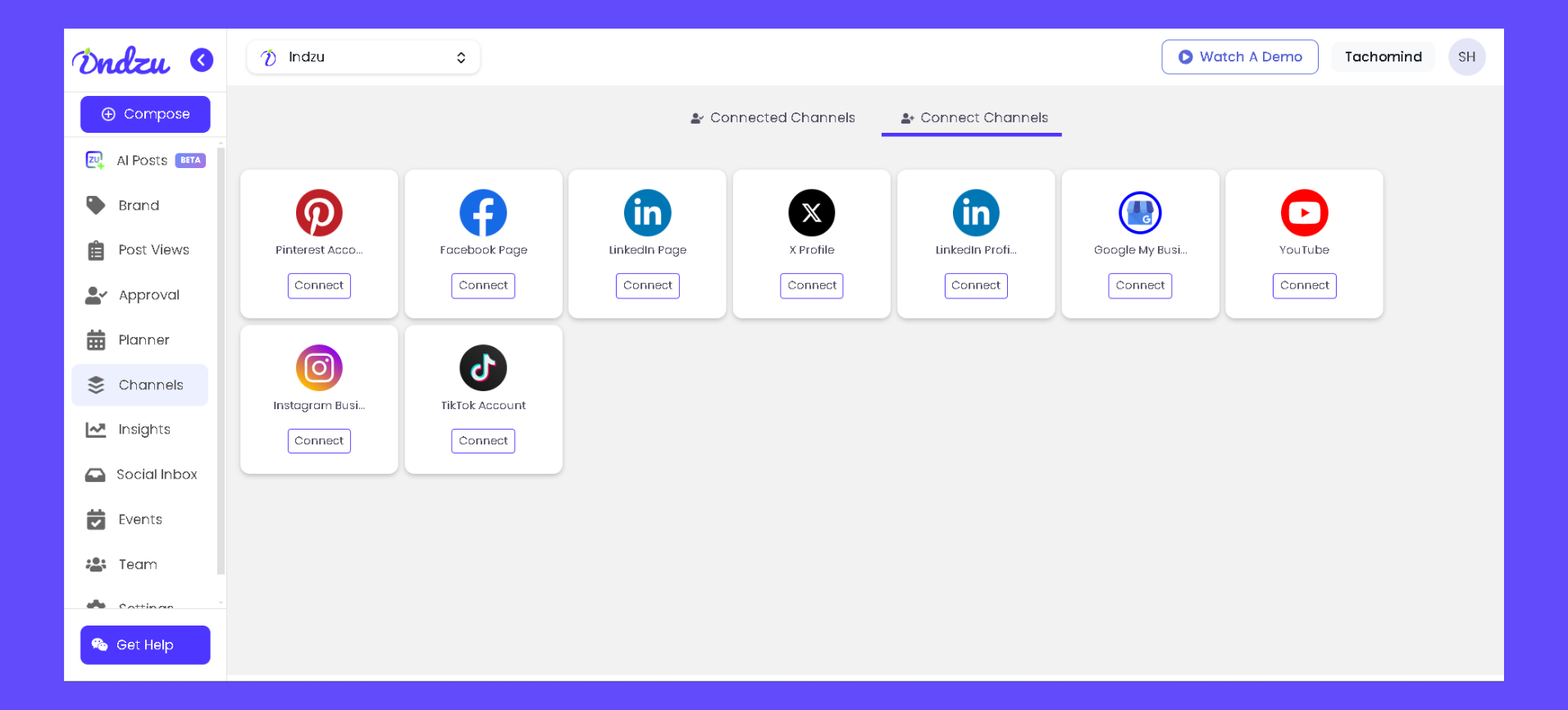 Indza Social 2.0 - 1つのツールですべてのCanvaバッファーChatGPTの1つのツールメディア8