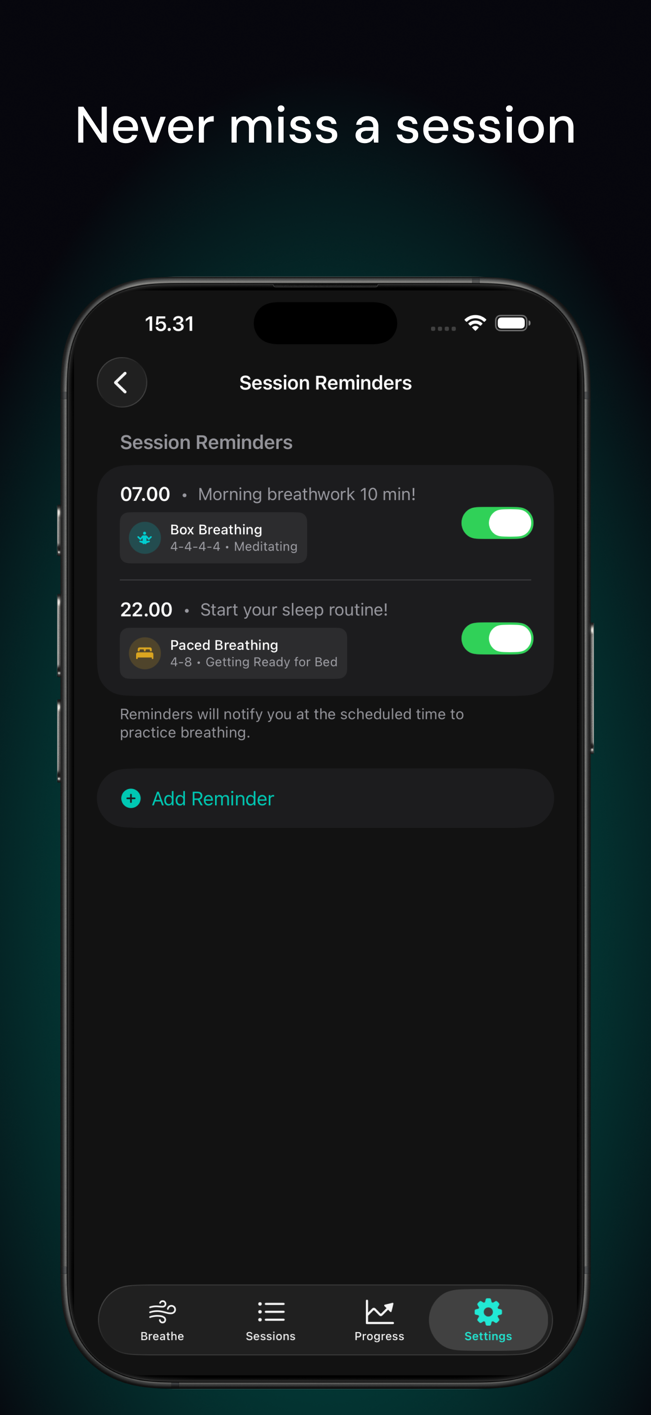 Pust Focus - Haptic Breathing App gallery image