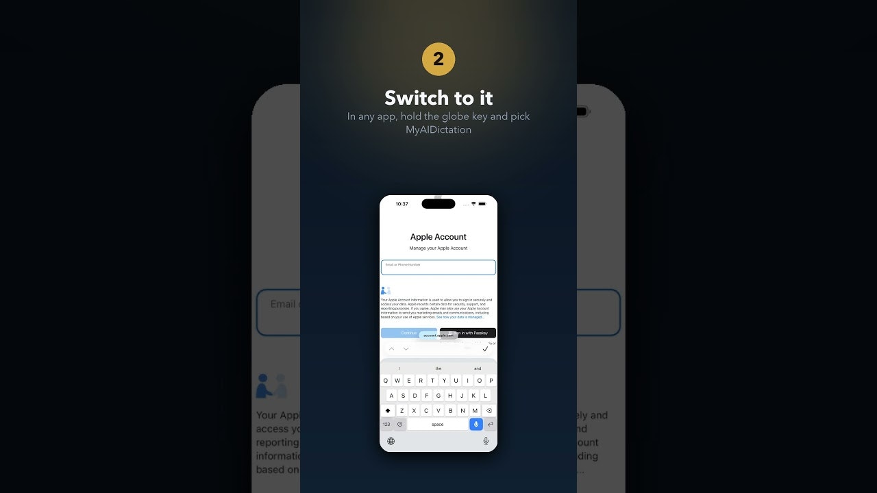 MyAIDictation gallery image