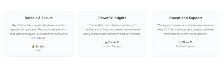 App Center gallery image