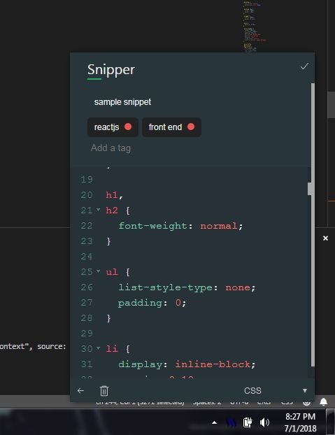 Snipper App Image