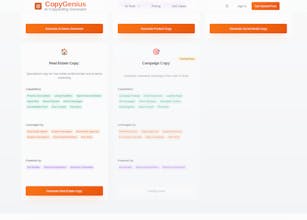 CopyGenius—One Prompt,Multiple AI Minds. gallery image