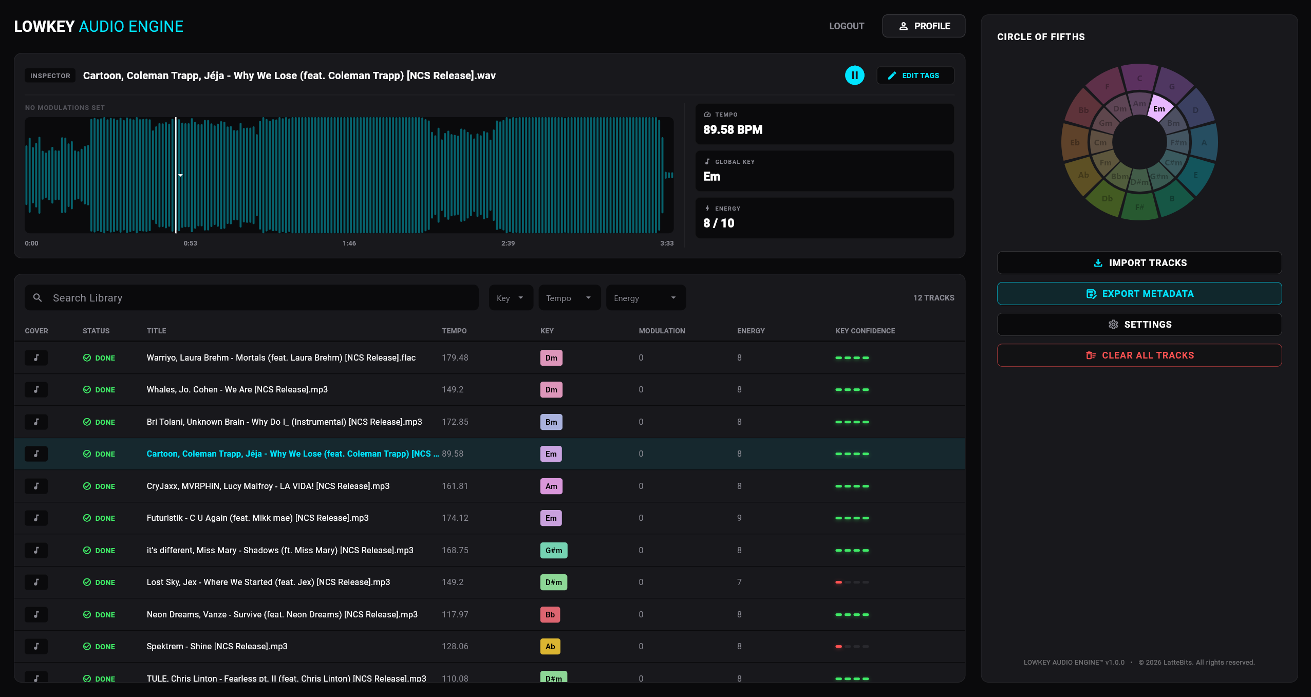 Lowkey Audio Engine gallery image