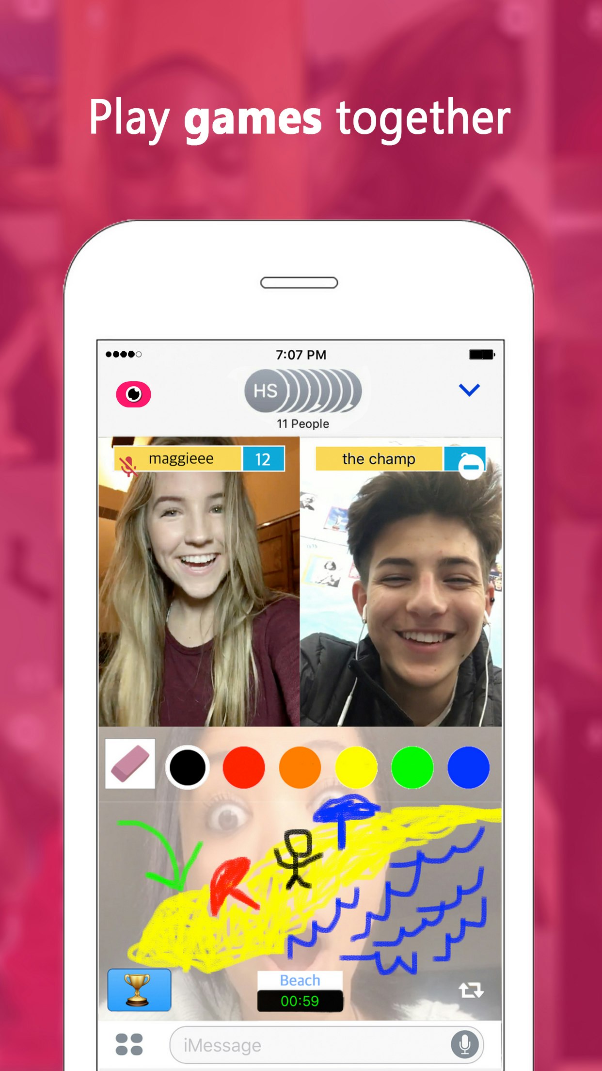 Fam Group Video Chat Exclusively For Imessage Product Hunt