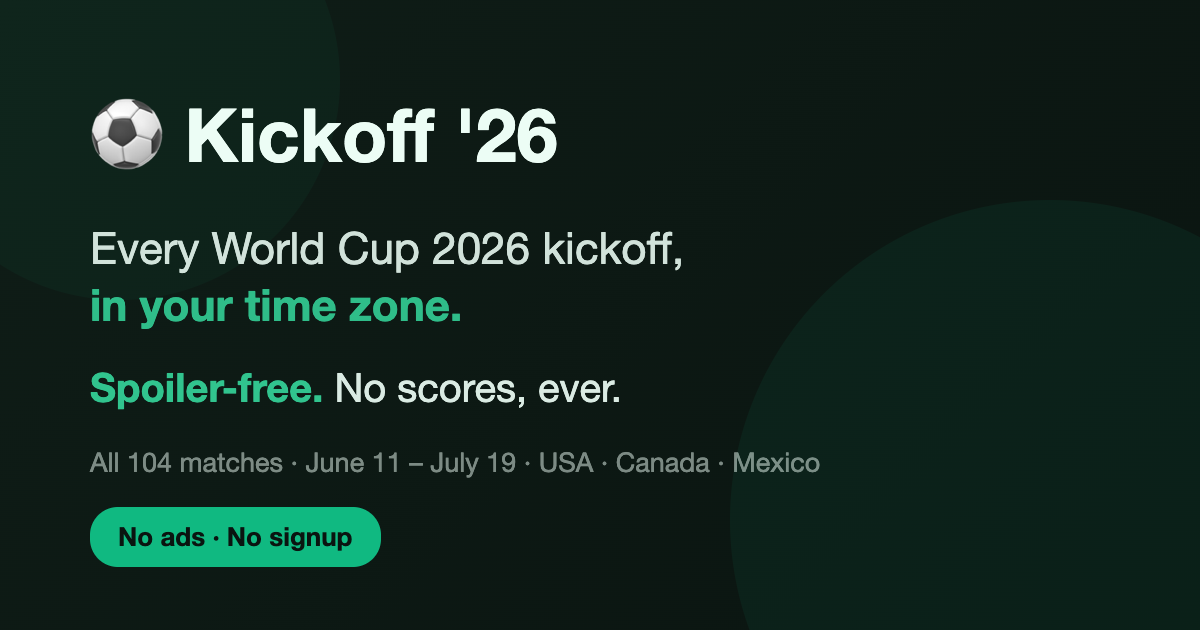 Kickoff '26 gallery image