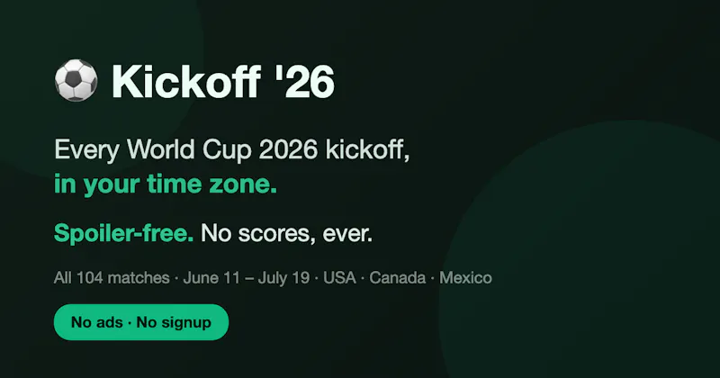 Kickoff '26 screenshot 1